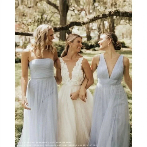 NWT BHLDN Jenny Yoo Ryder Convertible Maxi Dress - Picture 4 of 15